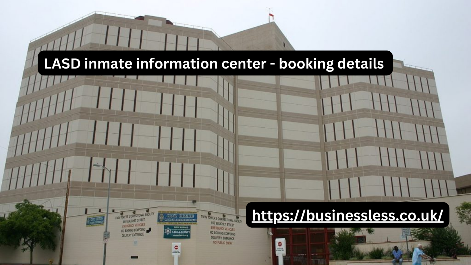 LASD inmate information center - booking details